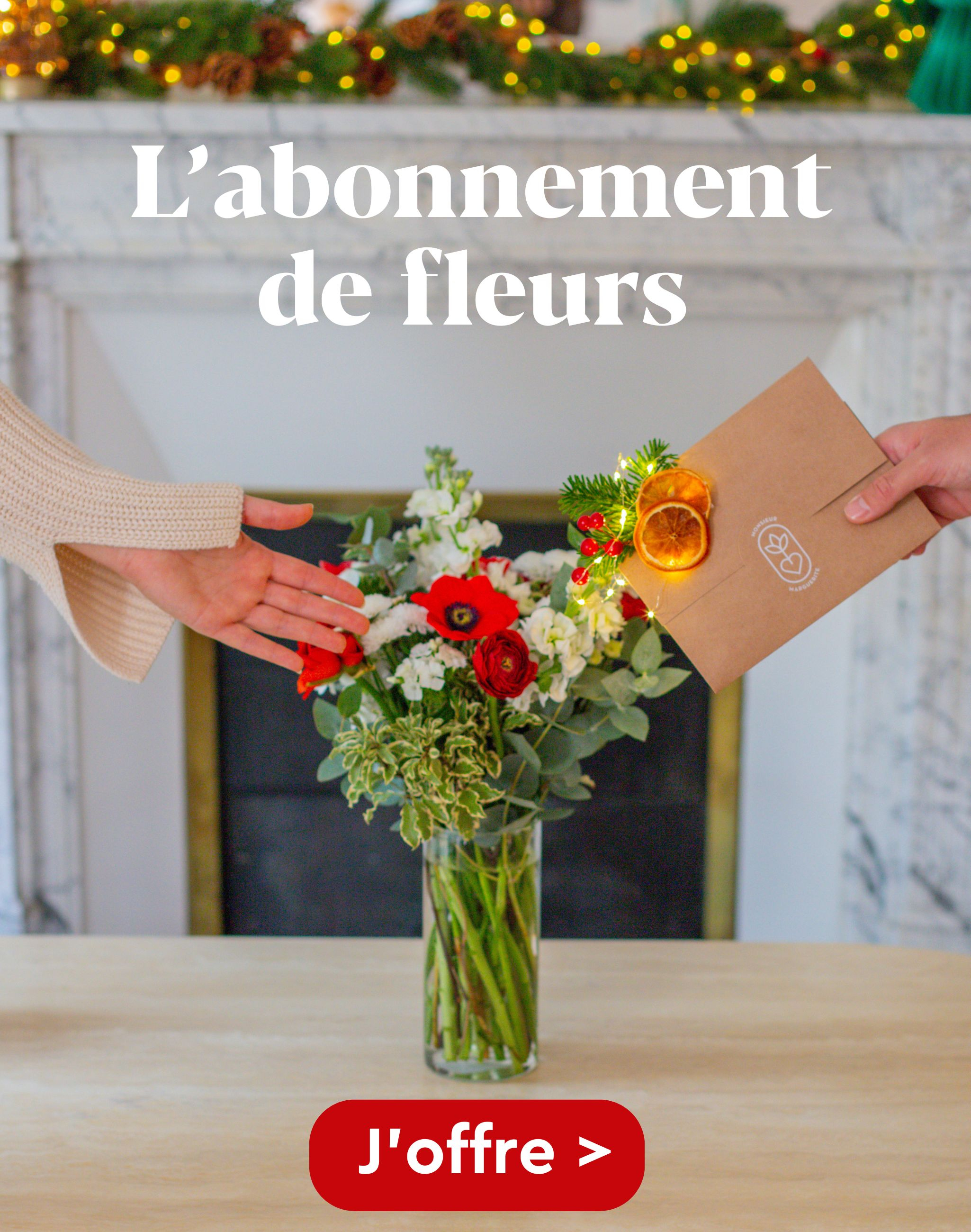 L'abonnement de fleurs