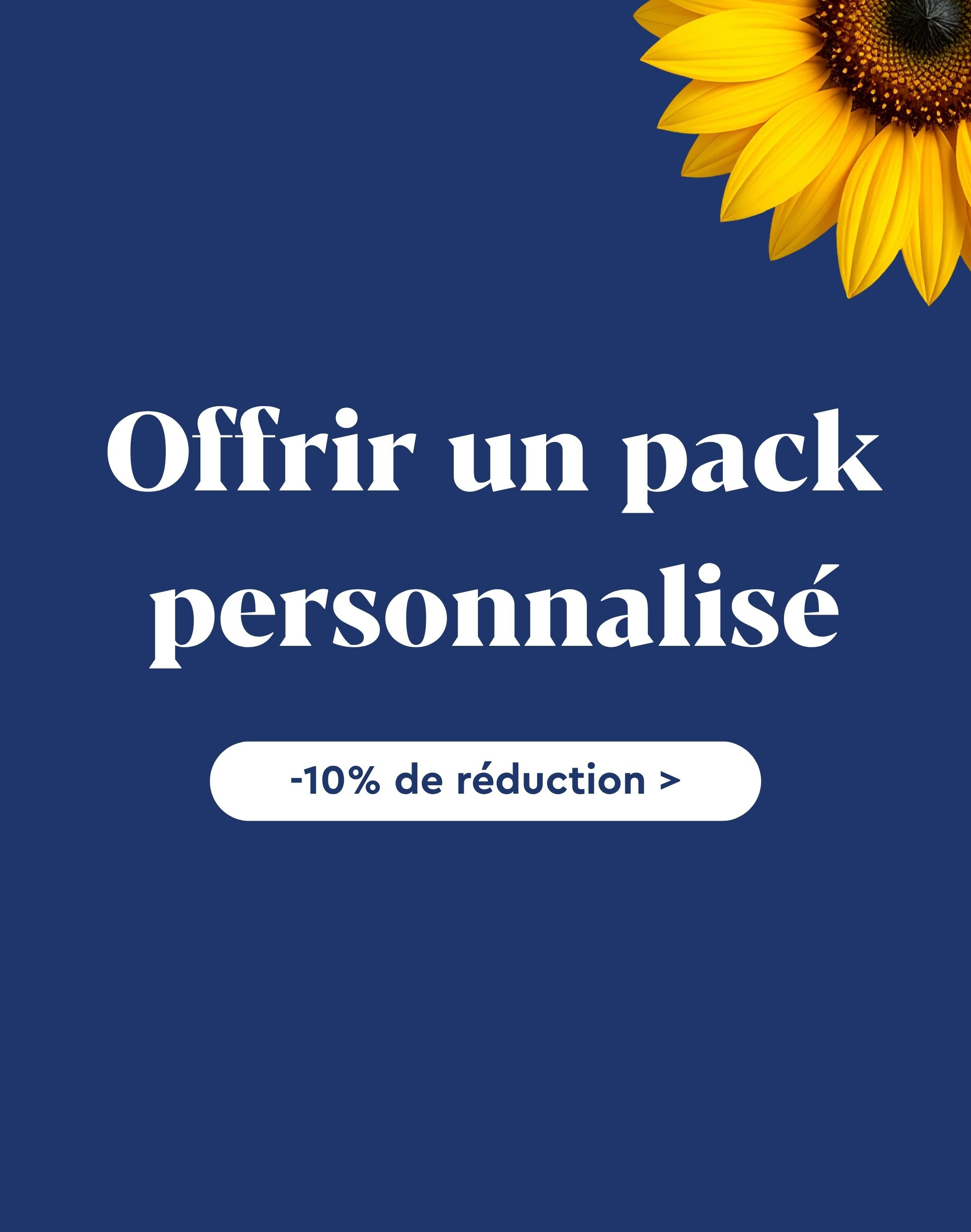 Je créé mon pack >